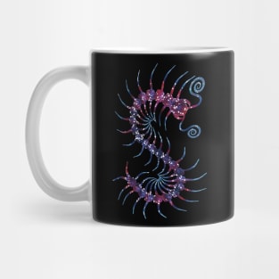 Bright Galaxy Centipede Mug